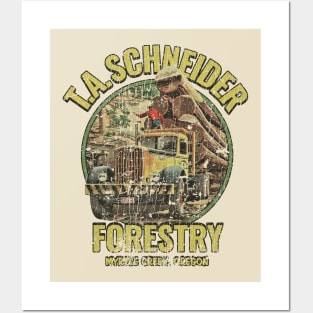 T.A. Schneider Forestry Posters and Art